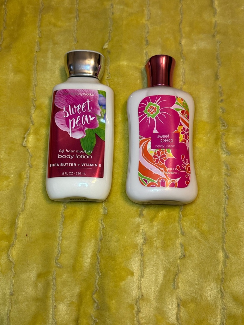 Bath & Body Works Sweet Pea Lotion Set